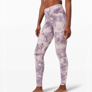 Lululemon Align Legging 25” inseam size 4 light purple tones